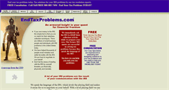 Desktop Screenshot of endtaxproblems.com